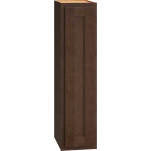 Wall Cabinet with Single Door in Classic Bark