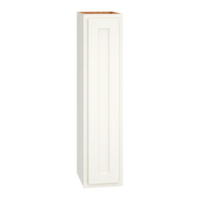 Wall Cabinet with Single Door in Classic Snow