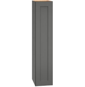 Wall Cabinet with Single Door in Omni Graphite