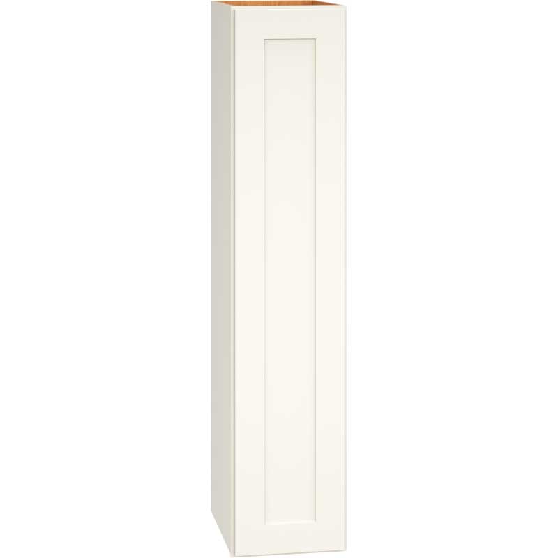 Wall Cabinet with Single Door in Omni Snow