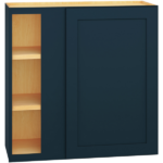 Corner Wall Cabinet with Single Door in Omni Admiral