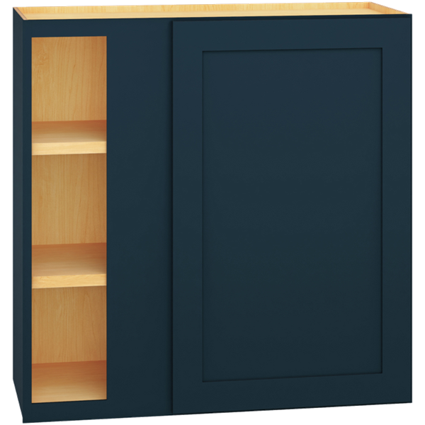 Corner Wall Cabinet with Single Door in Omni Admiral