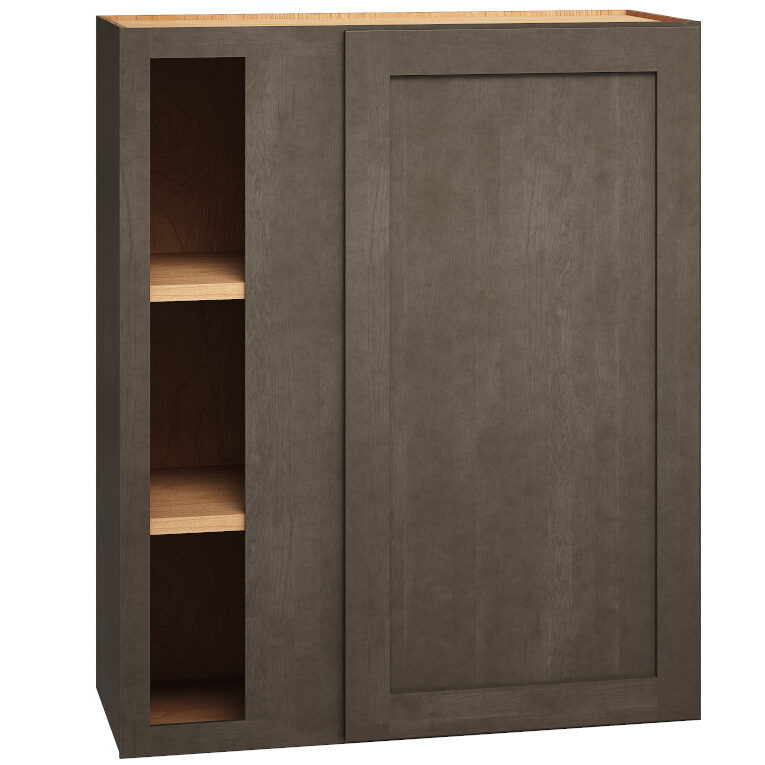 Corner Wall Cabinet with Single Door in Omni Beachwood