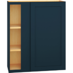 Corner Wall Cabinet with Single Door in Omni Admiral