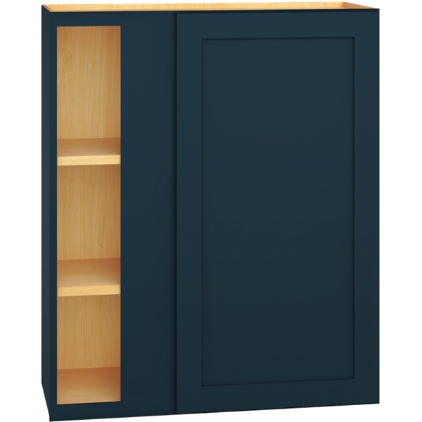 Corner Wall Cabinet with Single Door in Omni Admiral