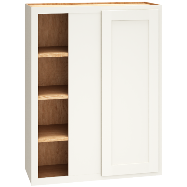 30″ x 39″ Corner Wall Cabinet with Single Door in Classic