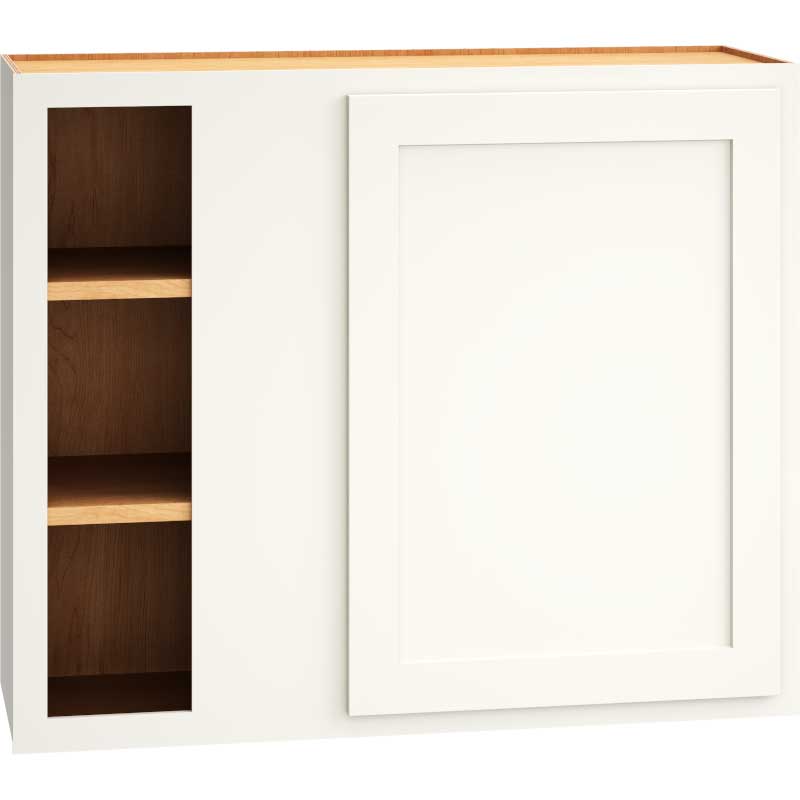 36″ x 30″ Corner Wall Cabinet with Single Door in Classic