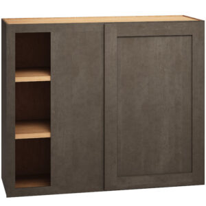 Corner Wall Cabinet with Single Door in Omni Beachwood