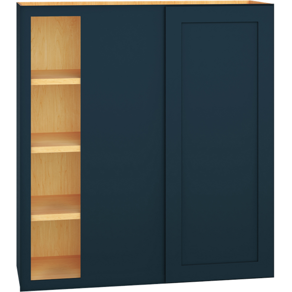 Corner Wall Cabinet with Single Door in Omni Admiral