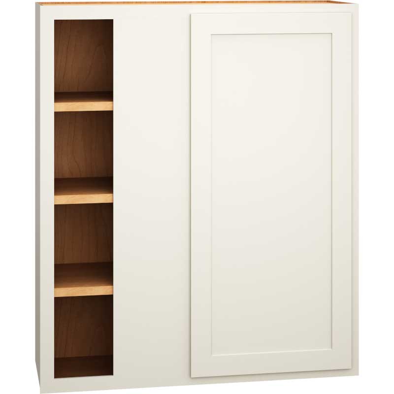 36″ x 42″ Corner Wall Cabinet with Single Door in Classic