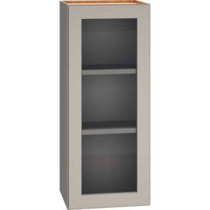 Cut-for-Glass Wall Cabinet with Single Door in Mineral