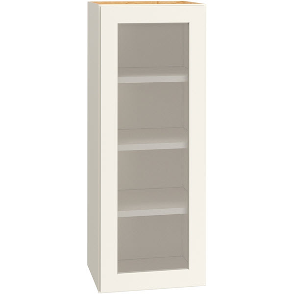 15″ x 39″ Cut-for-Glass Wall Cabinet with Single Door in Omni
