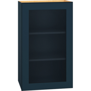 Cut-for-Glass Wall Cabinet with Single Door in Admiral
