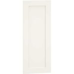 Wall Cabinet End Decorative Door Panel Kit in Omni Snow