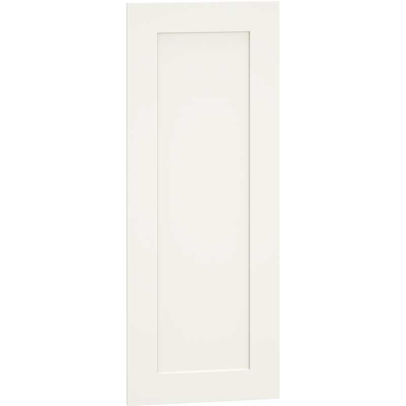 Wall Cabinet End Decorative Door Panel Kit in Omni Snow