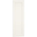 Wall Cabinet End Decorative Door Panel Kit in Omni Snow