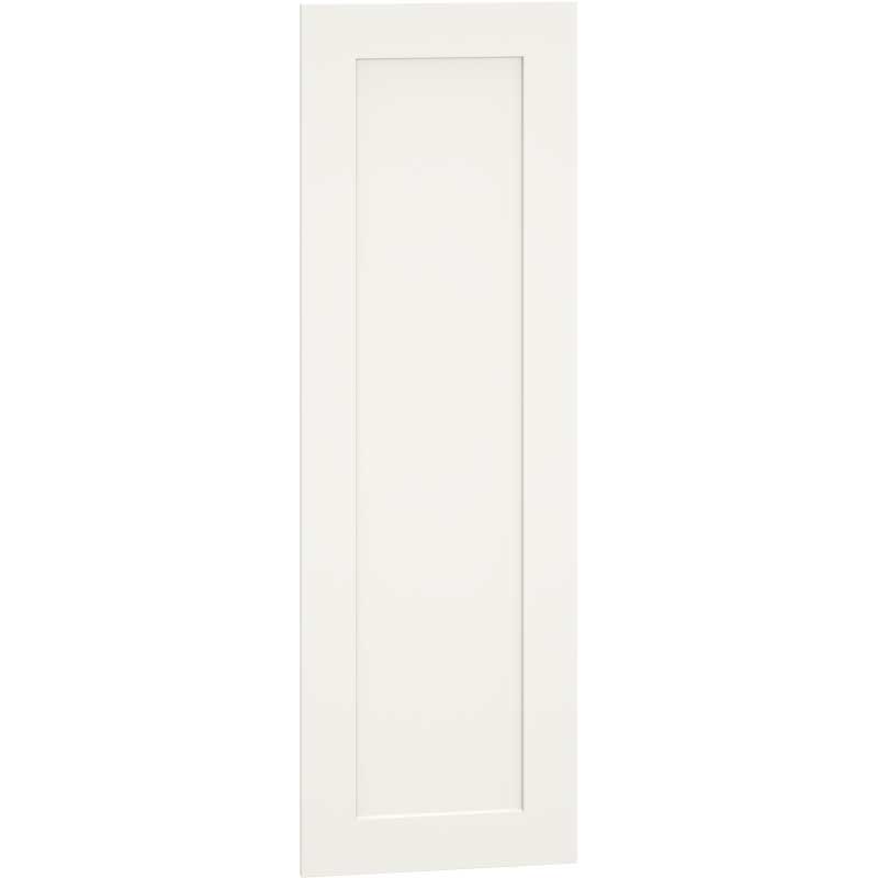 Wall Cabinet End Decorative Door Panel Kit in Omni Snow