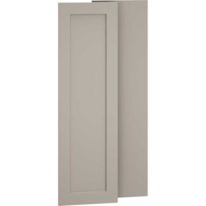 Wall Cabinet End Decorative Door Panel Kit in Omni Mineral
