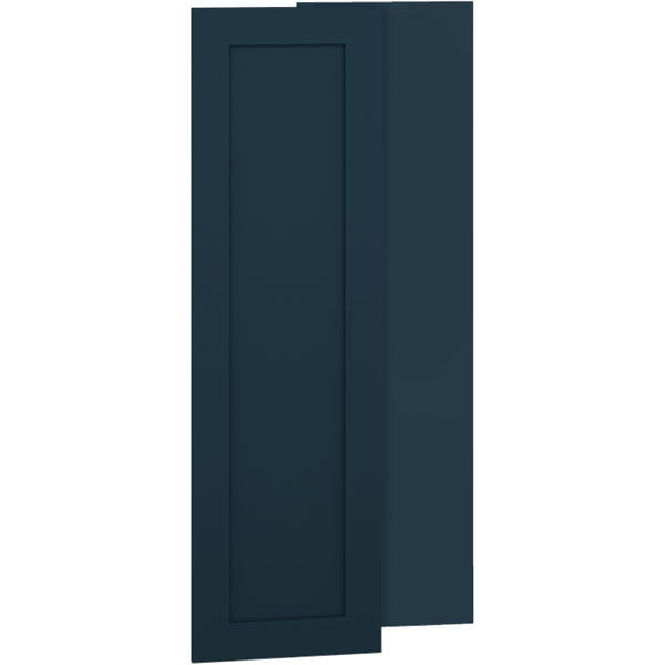 Wall Cabinet End Decorative Door Panel Kit in Omni Admiral