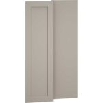Wall Cabinet End Decorative Door Panel Kit in Omni Mineral
