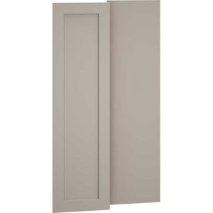 Wall Cabinet End Decorative Door Panel Kit in Omni Mineral