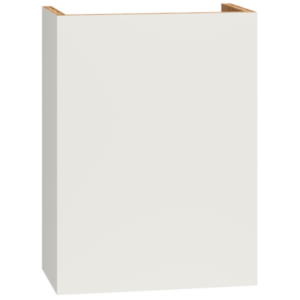 Mantra Cabinets SKU Number WHC36 - Classic Wood Hood Chimney in Spectra Snow